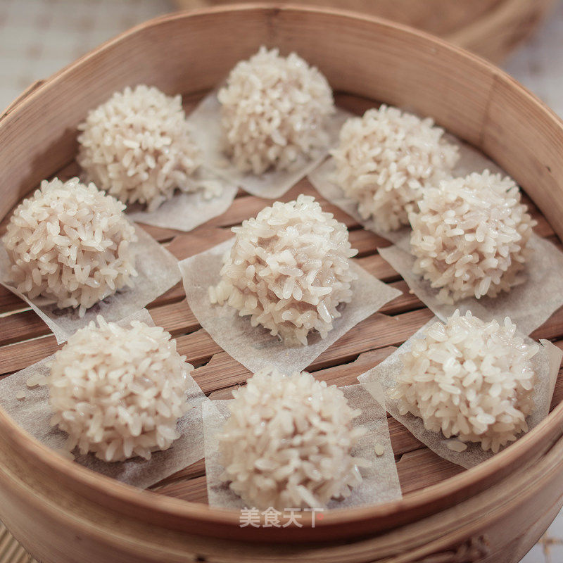 珍珠圆子的做法_珍珠圆子怎么做_xian_闲云_yun的菜谱_美食天下