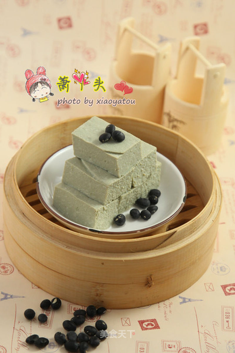 黑豆腐的做法_自制家庭健康黑豆腐——黑豆系列1_黑豆腐怎么做_萧丫头的菜谱_美食天下