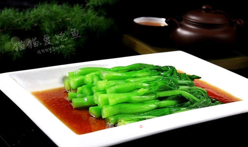 白灼芥兰的做法_-素食主义——▷白灼芥兰◁_白灼芥兰怎么做_annyscm的菜谱_美食天下