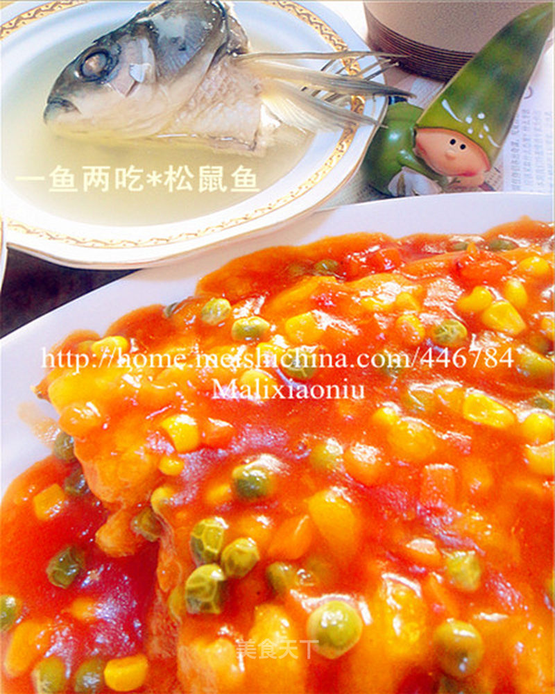 松鼠鱼的做法_一鱼两吃松鼠鱼_松鼠鱼怎么做_菜谱_美食天下