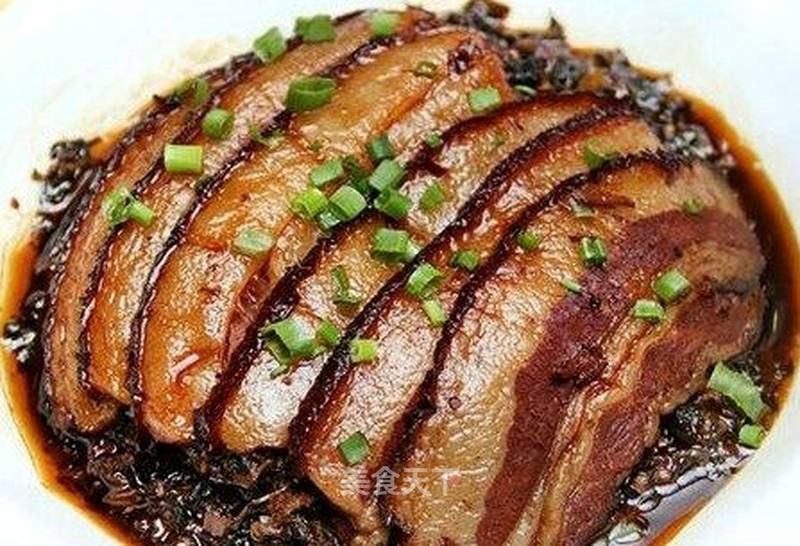 梅菜扣肉的做法_梅菜扣肉怎么做_请叫我壮壮妈的菜谱_美食天下