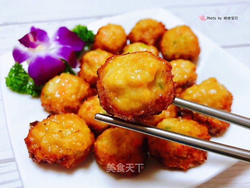 酥炸莲藕肉丸的做法_酥炸莲藕肉丸怎么做_祯祯宝贝的菜谱_美食天下