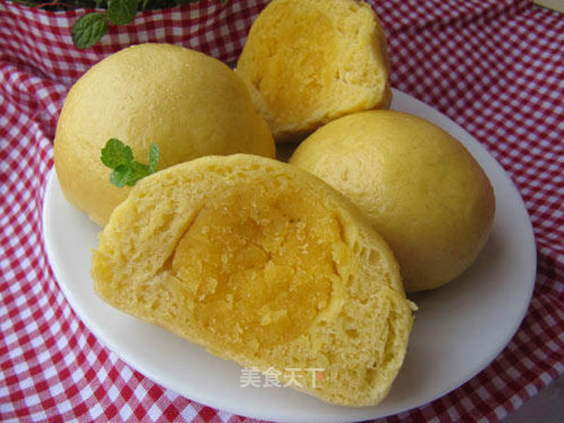奶黄包的做法_奶黄包怎么做_菜谱_美食天下