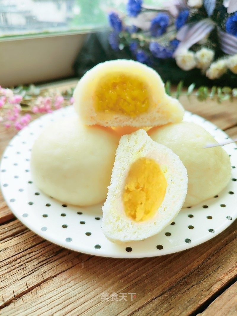 奶黄包的做法_奶黄包怎么做_芊芊_DOkzbcaviraI的菜谱_美食天下