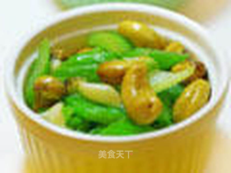 腰果西芹炒百合的做法_腰果西芹炒百合怎么做_菜谱_美食天下