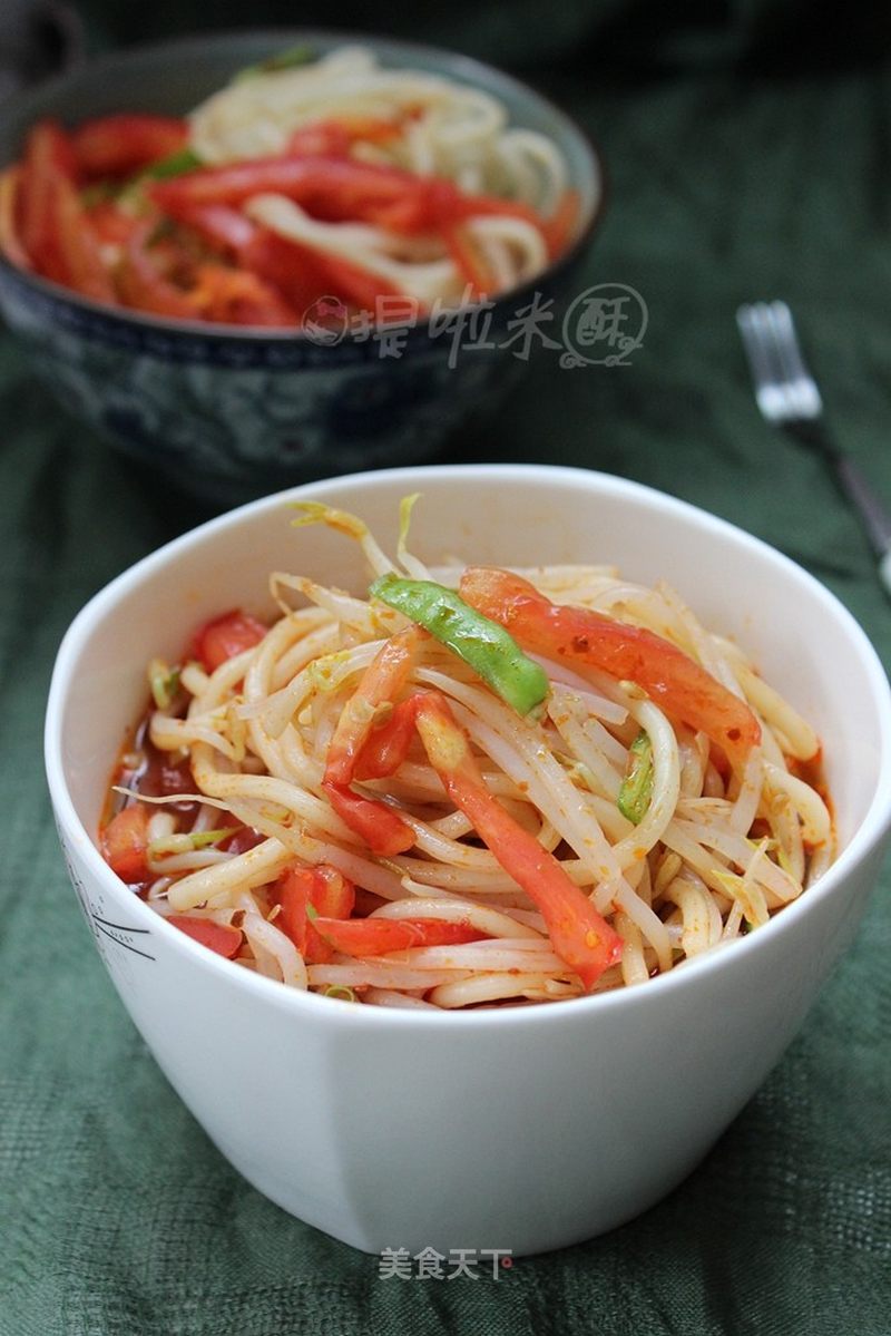 蔬菜凉面的做法_够酸爽,才有味——蔬菜凉面_蔬菜凉面怎么做_提啦米酥的菜谱_美食天下