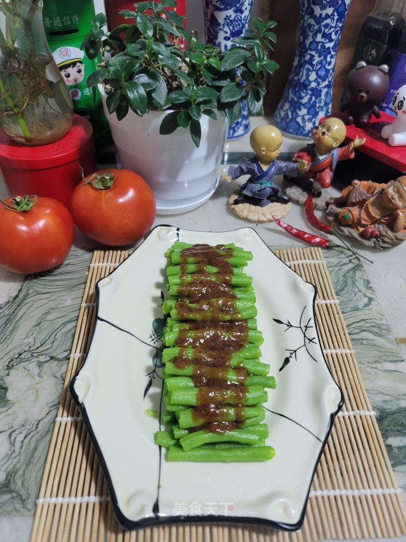麻酱拌豆角的做法_麻酱拌豆角怎么做_琪_feXjZ8E2的菜谱_美食天下