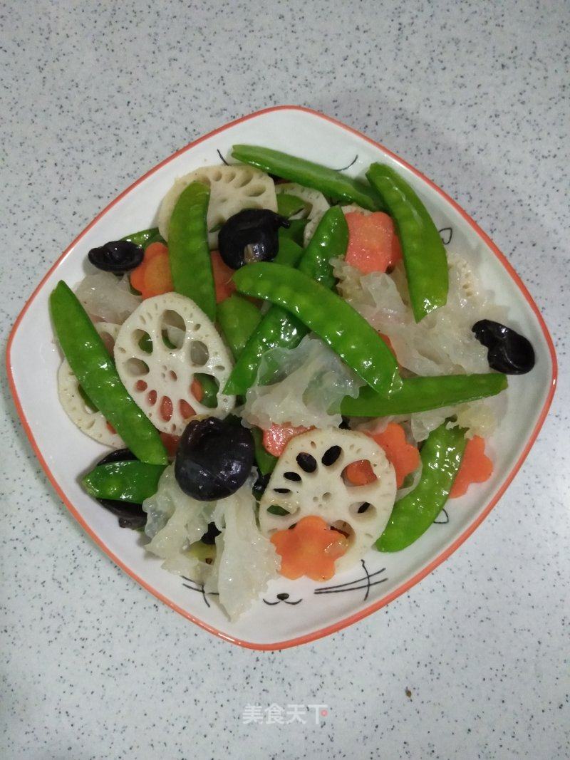 荷塘小炒的做法_荷塘小炒怎么做_寻梦一ZbDu的菜谱_美食天下