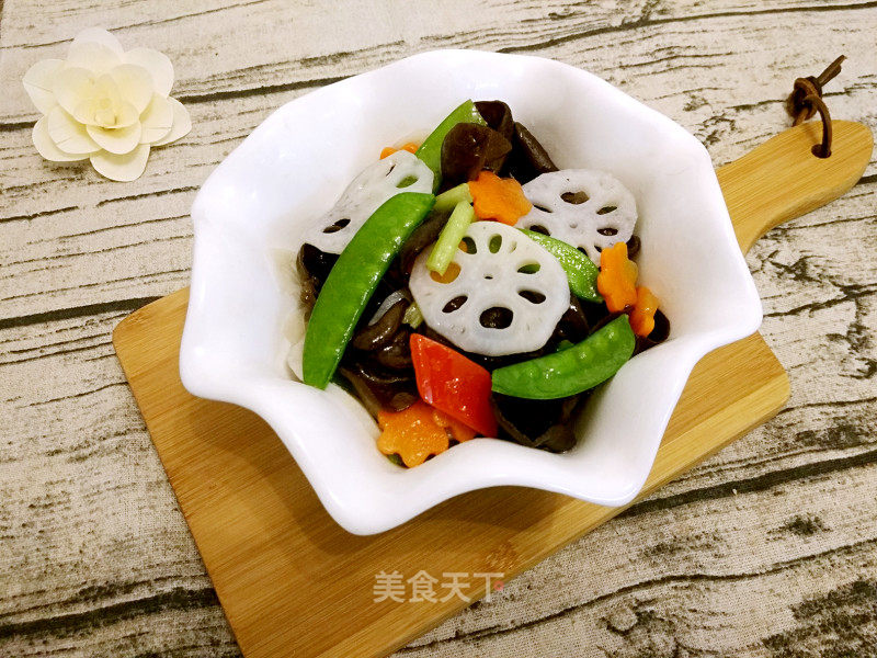 荷塘小炒的做法_【天津】荷塘小炒_荷塘小炒怎么做_请叫我壮壮妈的菜谱_美食天下