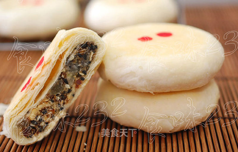 苏式肉月饼的做法_苏式肉月饼怎么做_菜谱_美食天下
