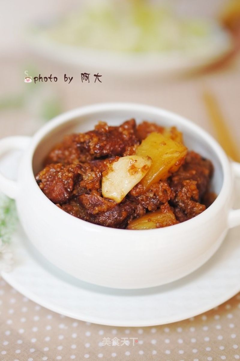 土豆粉蒸肉的做法_土豆粉蒸肉怎么做_阿大^.^的菜谱_美食天下