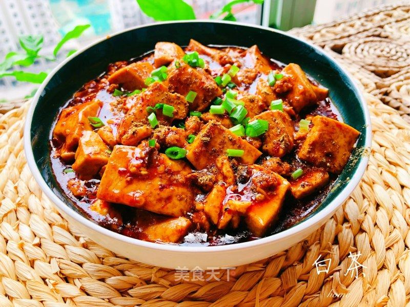 麻婆豆腐的做法_麻婆豆腐怎么做_白茶home的菜谱_美食天下
