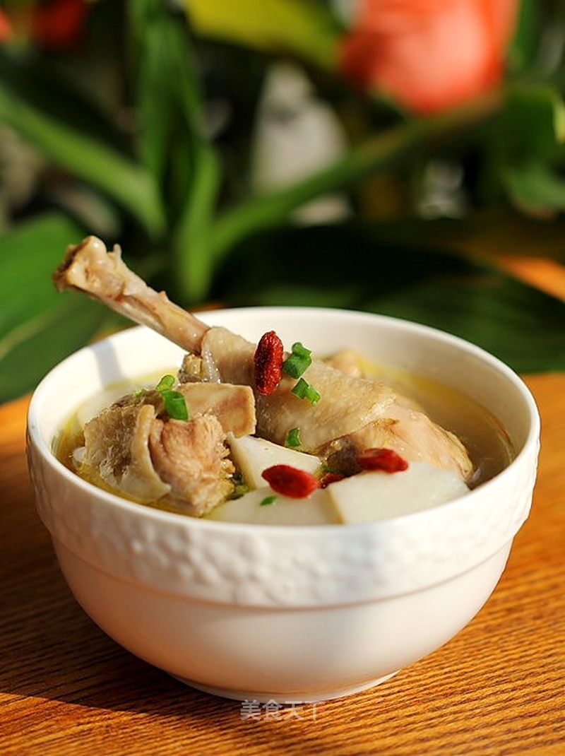 山药鸡汤的做法_山药鸡汤怎么做_斯佳丽WH的菜谱_美食天下