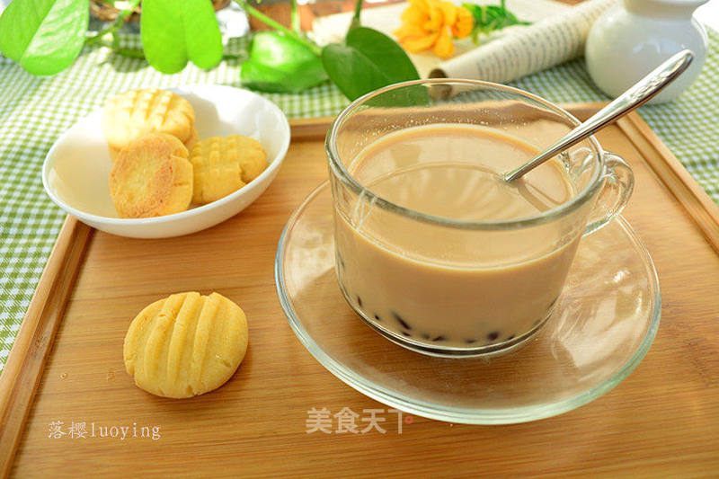 红豆奶茶的做法_红豆奶茶怎么做_落樱yi的菜谱_美食天下