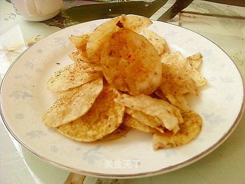 微波炉薯片的做法_微波炉薯片怎么做_菜谱_美食天下