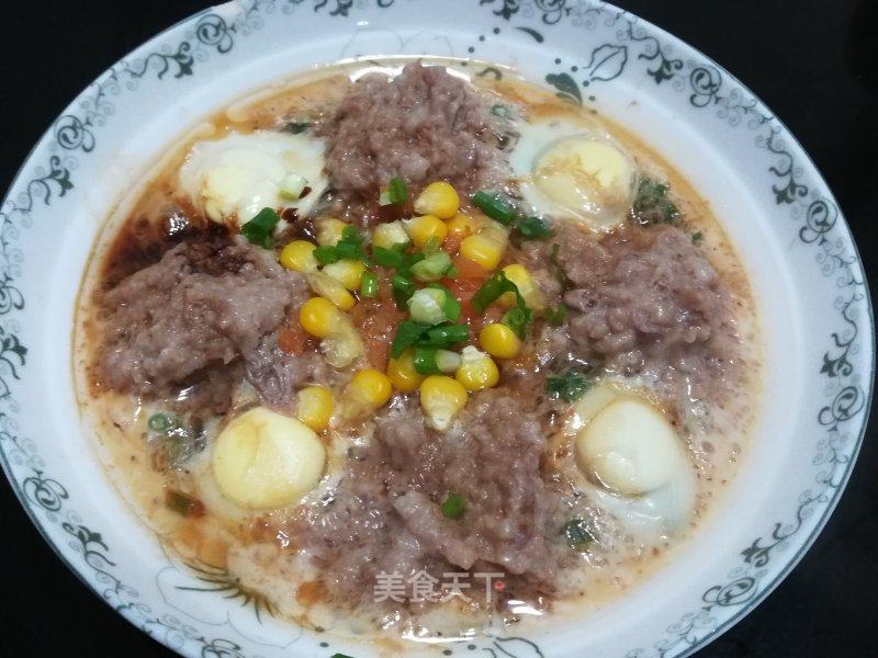 鹌鹑蛋蒸肉饼的做法_鹌鹑蛋蒸肉饼怎么做_苹果的萍的菜谱_美食天下