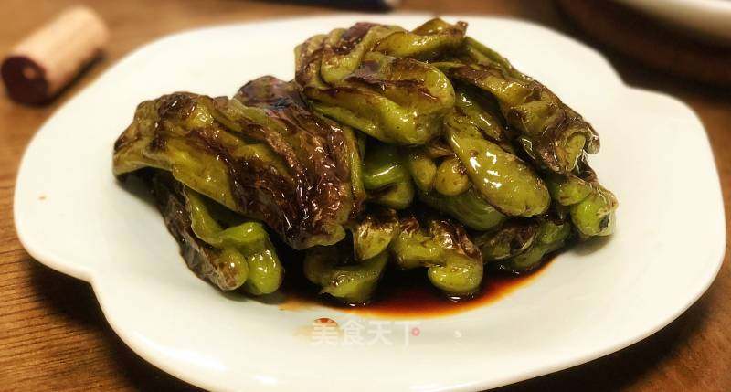 虎皮青椒的做法_虎皮青椒怎么做_小岚私厨的菜谱_美食天下