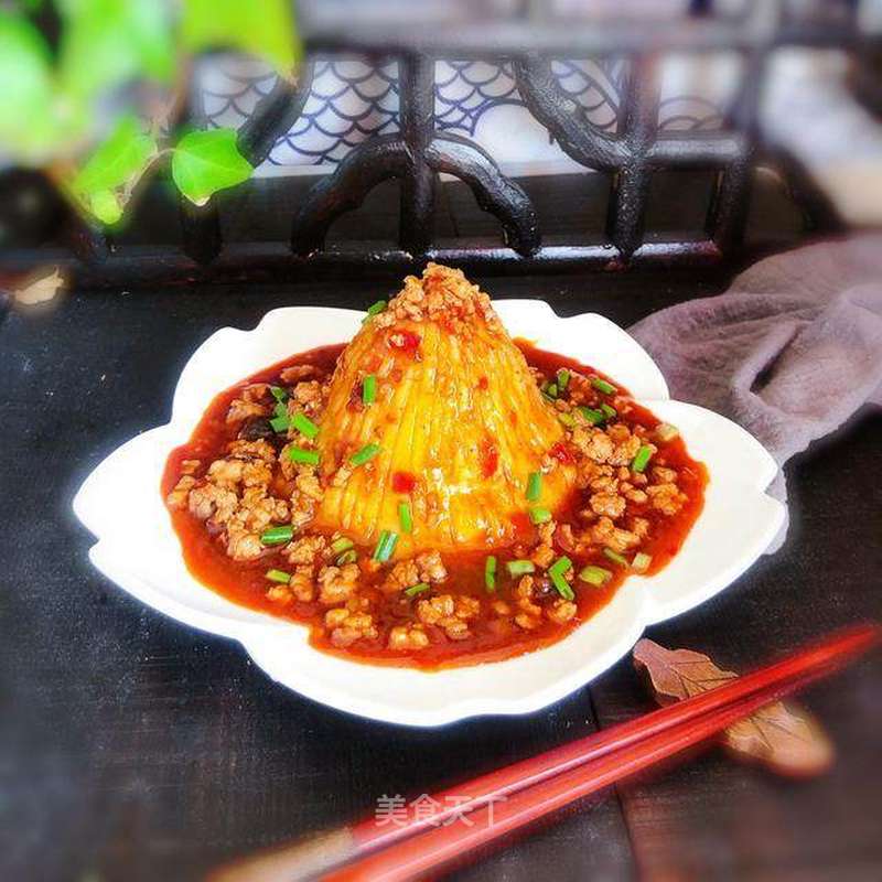 火山土豆泥的做法_火山土豆泥怎么做_麦子老妈的菜谱_美食天下