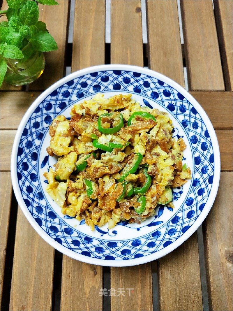 青椒萝卜干炒鸡蛋的做法_青椒萝卜干炒鸡蛋怎么做_宸·羽的菜谱_美食天下