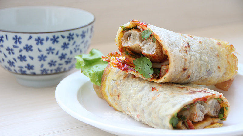 煎饼果子的做法_煎饼果子怎么做_谁的蛋糕sharedcake的菜谱_美食天下