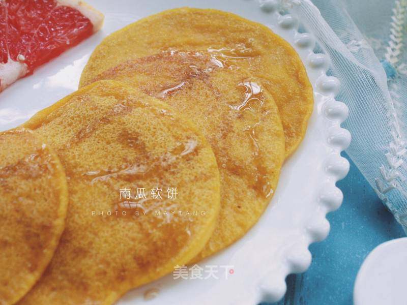 南瓜软饼的做法_南瓜软饼怎么做_黑猫警长kitchen的菜谱_美食天下