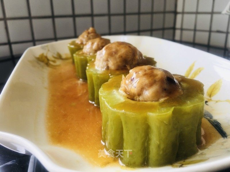 苦瓜酿肉的做法_苦瓜酿肉怎么做_悦来粤菜的菜谱_美食天下
