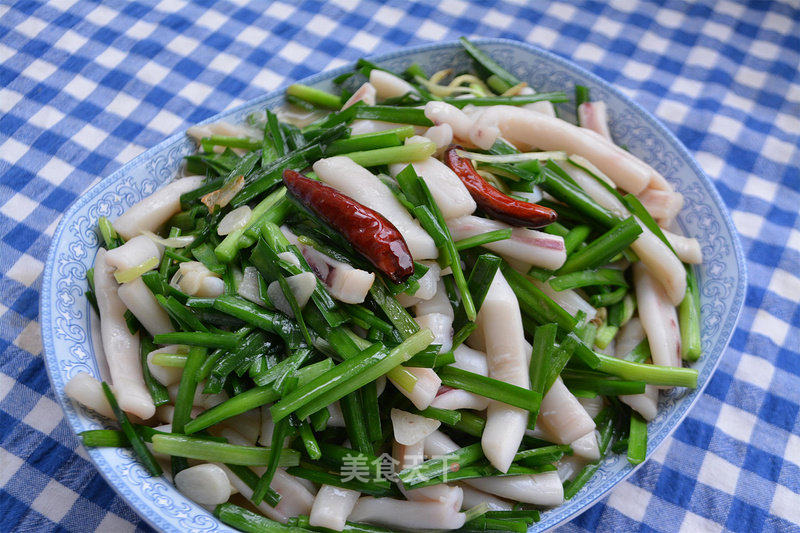 韭菜炒鱿鱼的做法_韭菜炒鱿鱼怎么做_blry2006的菜谱_美食天下