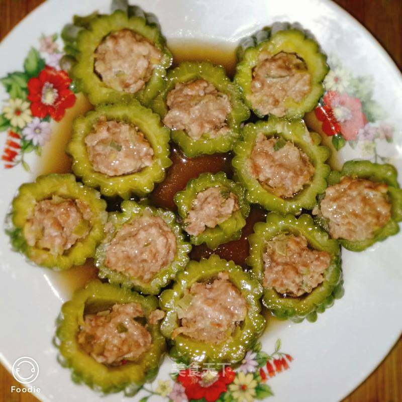 苦瓜酿肉的做法_苦瓜酿肉怎么做_Anna_vam的菜谱_美食天下