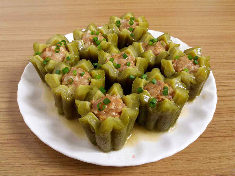 苦瓜酿肉的做法_苦瓜酿肉怎么做_零下一度0511的菜谱_美食天下