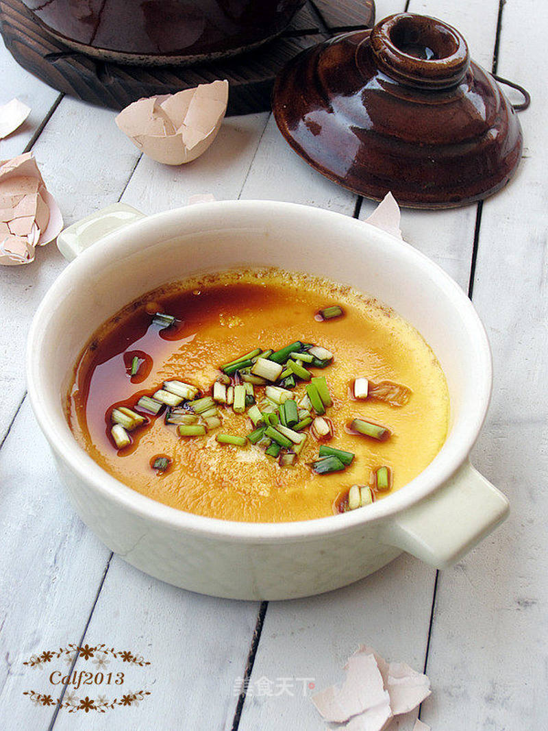 清蒸鸡蛋羹的做法_清蒸鸡蛋羹怎么做_Calf2013的菜谱_美食天下