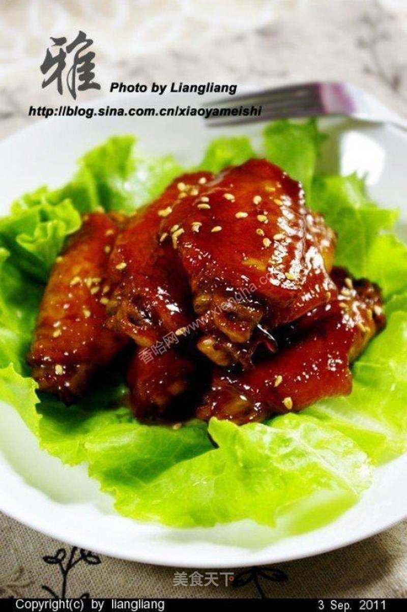 红烧鸡翅中的做法_红烧鸡翅中怎么做_zhourui0916的菜谱_美食天下
