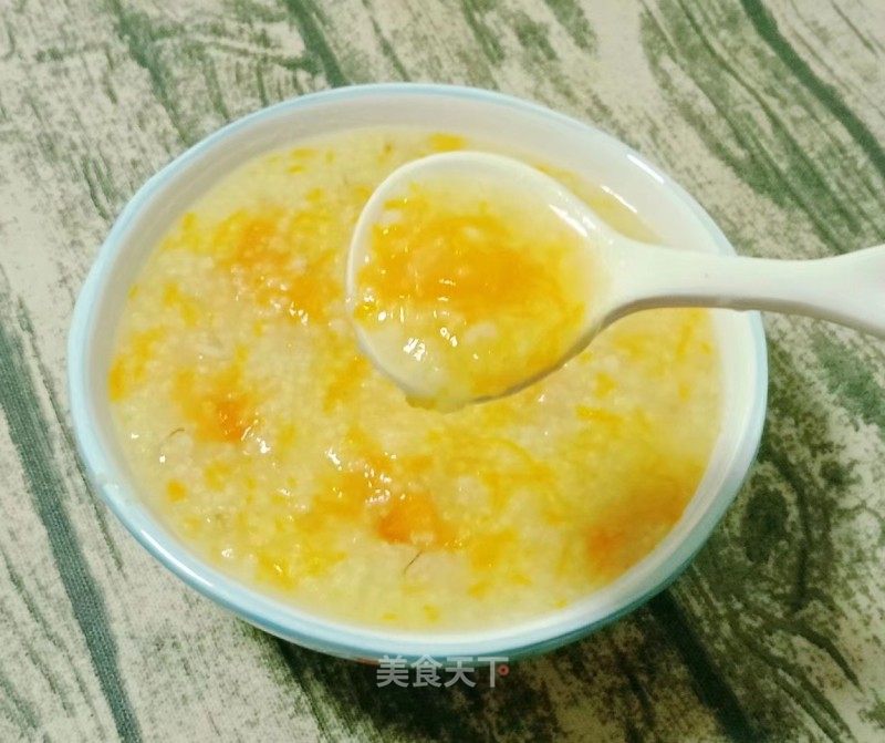 小米燕麦南瓜粥的做法_小米燕麦南瓜粥怎么做_簡單の•緈福的菜谱_美食天下