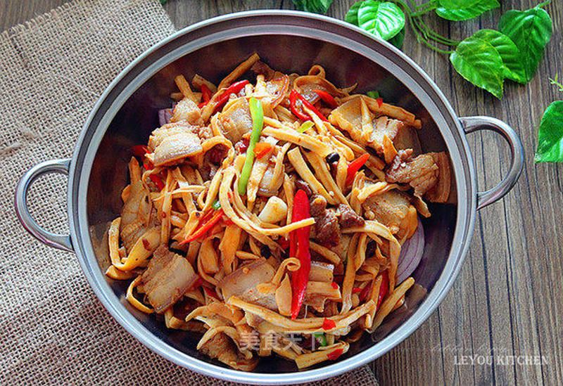 干锅杏鲍菇的做法_干锅杏鲍菇怎么做_乐悠厨房的菜谱_美食天下