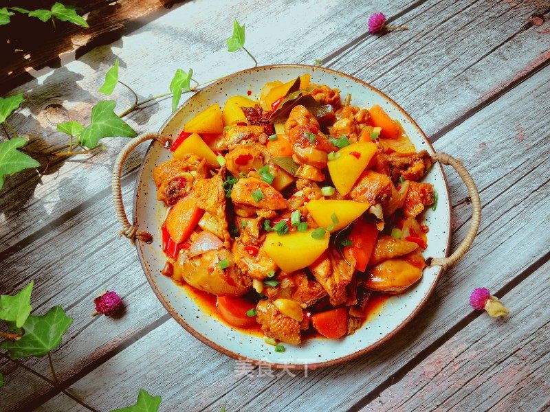 大盘鸡的做法_大盘鸡怎么做_一溪月的菜谱_美食天下