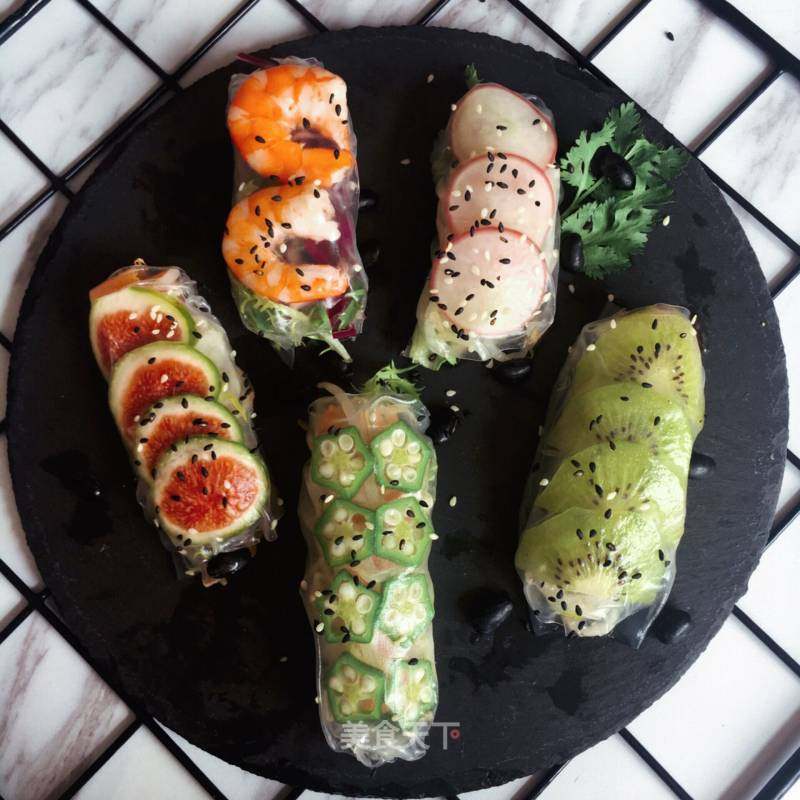 春卷的做法_颜食担当:越南春卷,饱腹低卡_春卷怎么做_万一_Miss的菜谱_美食天下