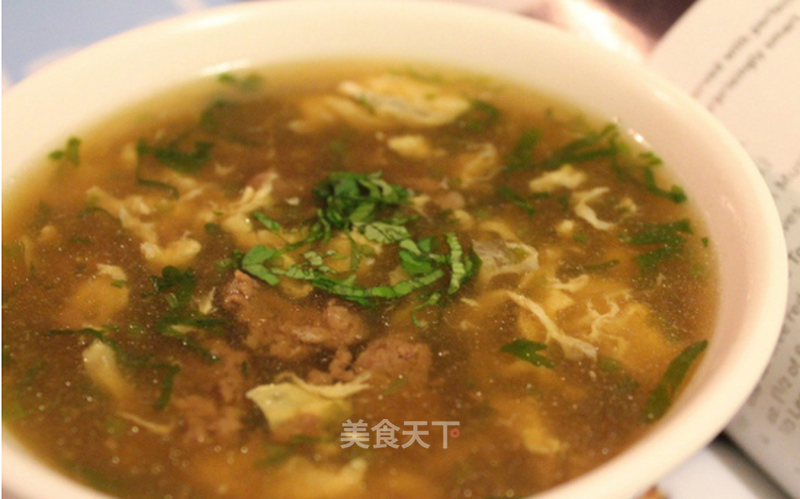 西湖牛肉羹的做法_西湖牛肉羹怎么做_刘夏丽的菜谱_美食天下