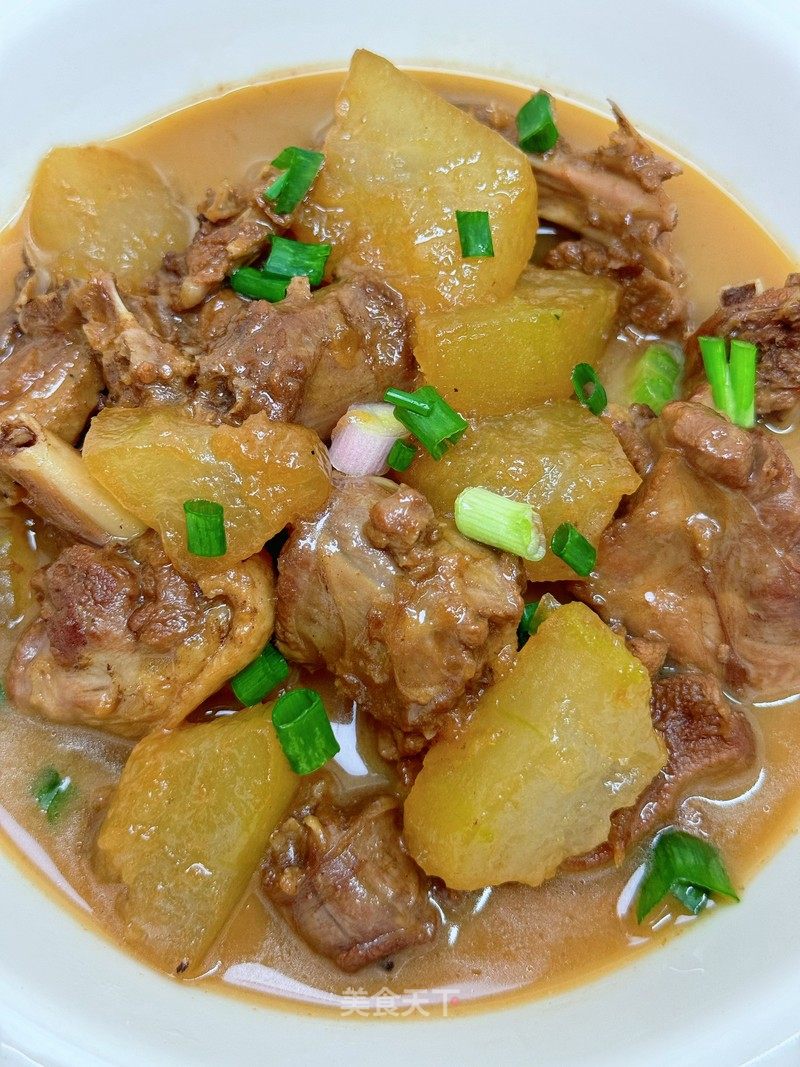 冬瓜焖鸭的做法_冬瓜焖鸭怎么做__蒍鉨变乖々的菜谱_美食天下