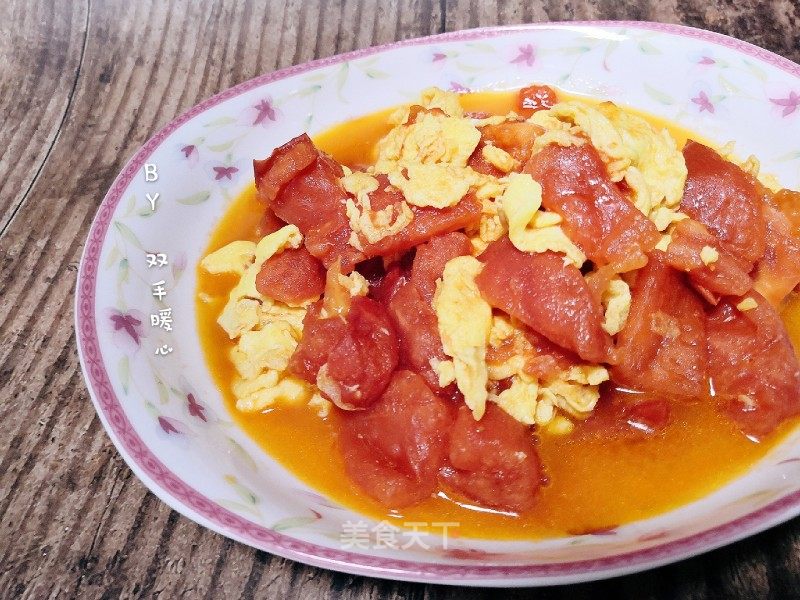西红柿炒鸡蛋的做法_西红柿炒鸡蛋怎么做_敏zhu的菜谱_美食天下