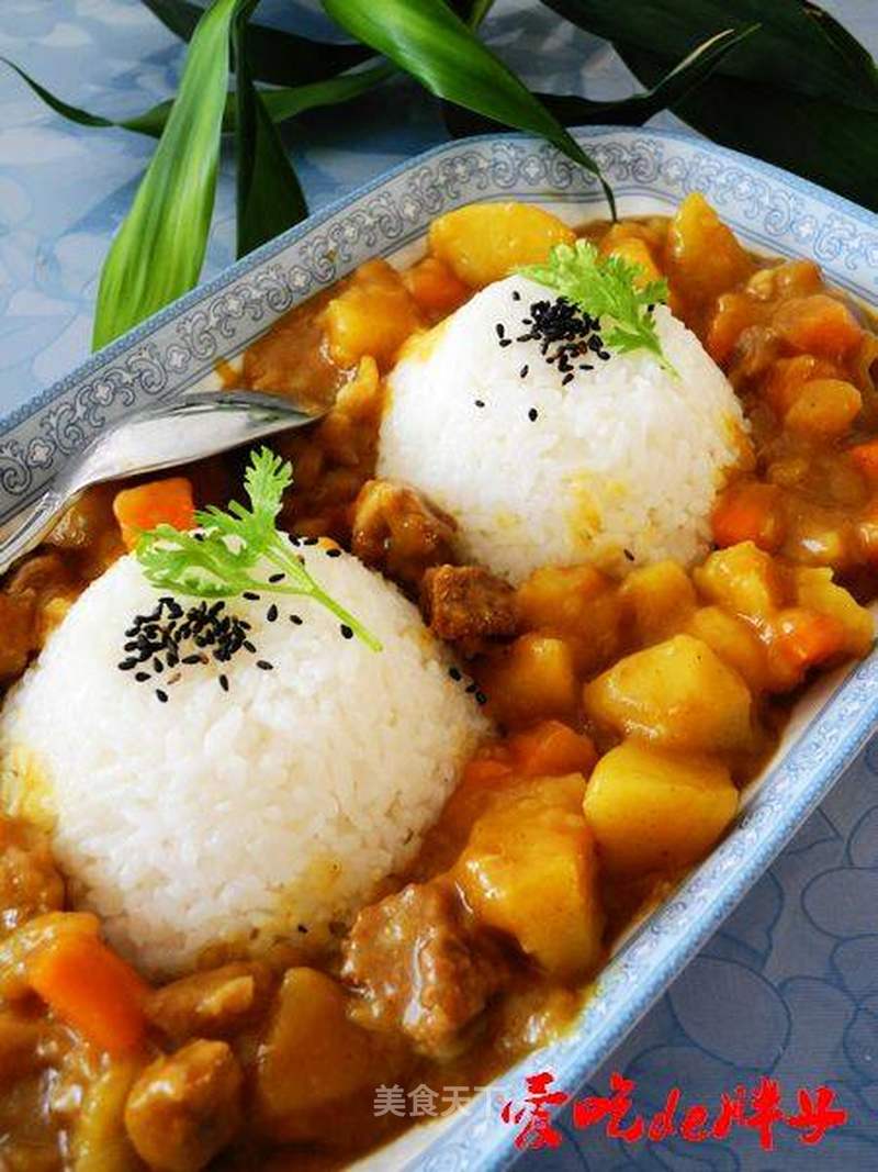 咖喱牛肉饭的做法_咖喱牛肉饭怎么做_菜谱_美食天下