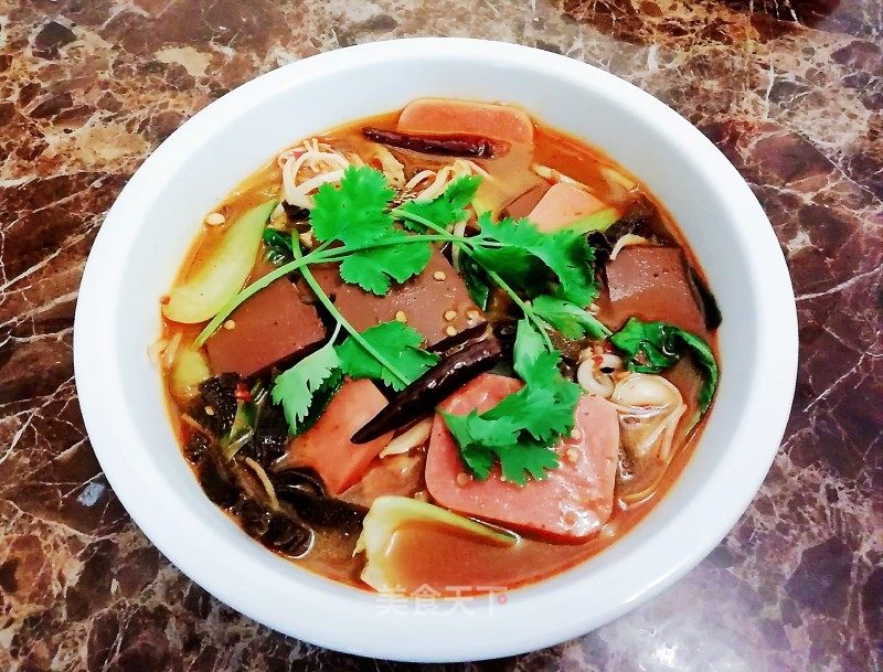 毛血旺的做法_毛血旺怎么做_请叫我壮壮妈的菜谱_美食天下