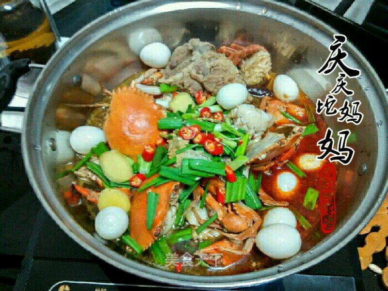 香辣蟹火锅的做法_香辣蟹火锅怎么做_苹果的萍的菜谱_美食天下
