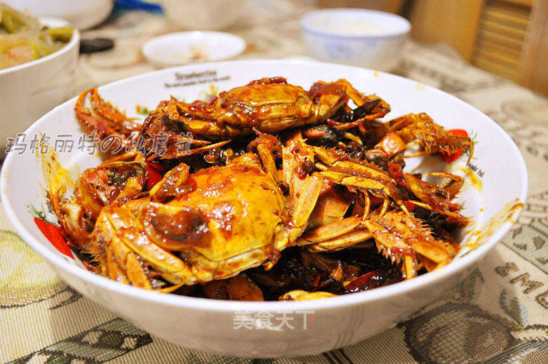 香辣蟹的做法_香辣蟹。（附清蒸蟹方法）_香辣蟹怎么做_菜谱_美食天下