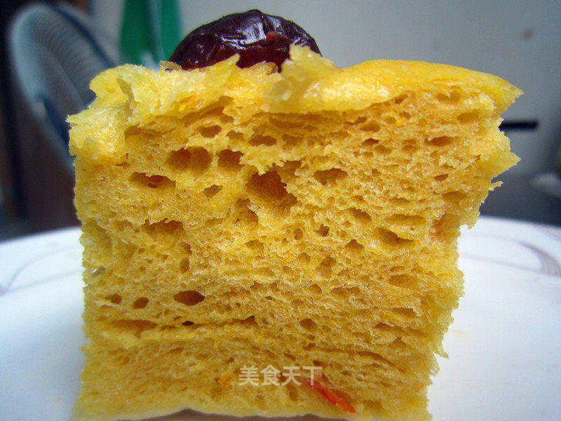 南瓜发糕的做法_南瓜发糕怎么做_菜谱_美食天下