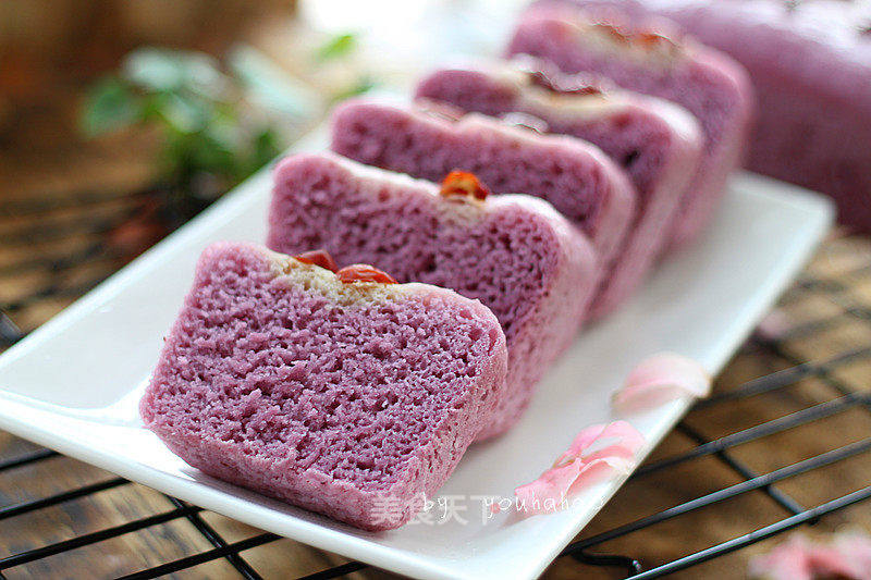 紫薯发糕的做法_紫薯发糕怎么做_悠哈厨房的菜谱_美食天下
