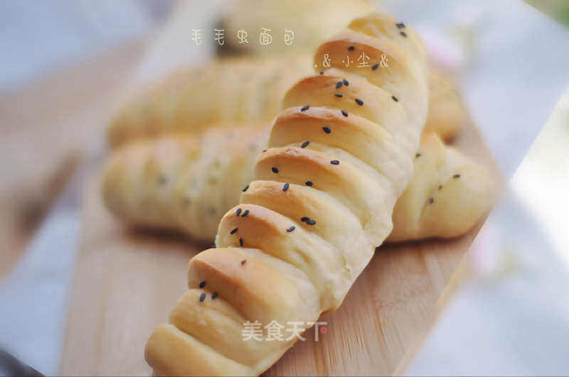 毛毛虫面包的做法_毛毛虫面包怎么做_大尘zi的菜谱_美食天下