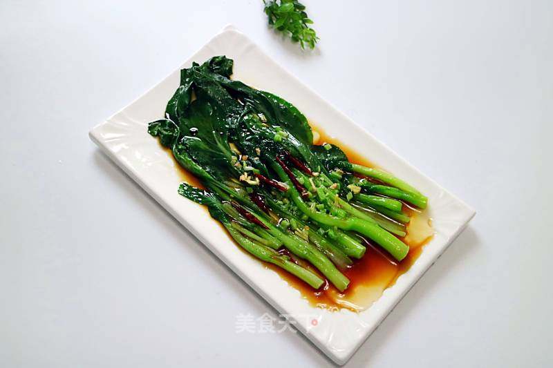 白灼菜心的做法_白灼菜心怎么做_沙儿飞飞❉的菜谱_美食天下