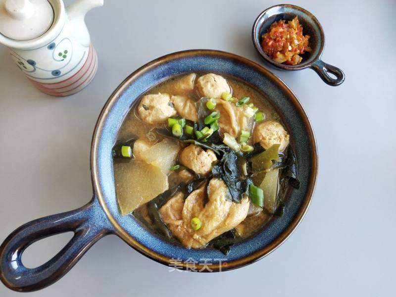 味增冬瓜鸡丸汤的做法_味增冬瓜鸡丸汤怎么做_万山红的菜谱_美食天下