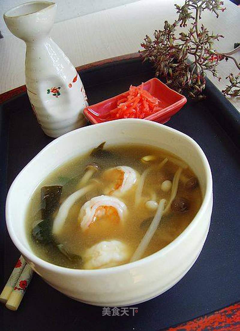 味增汤的做法_一碗鲜美汤水—味增汤_味增汤怎么做_菜谱_美食天下