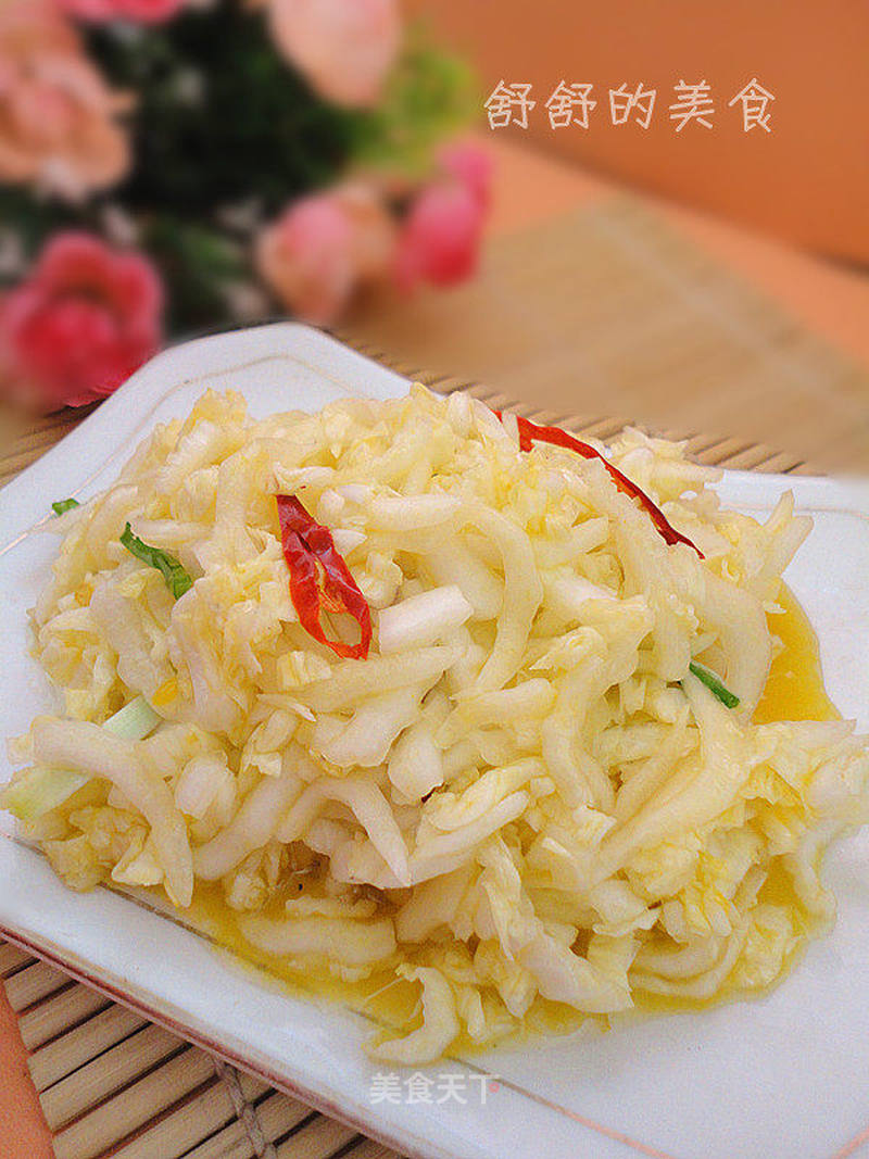 橘汁白菜的做法_橘汁白菜怎么做_菜谱_美食天下