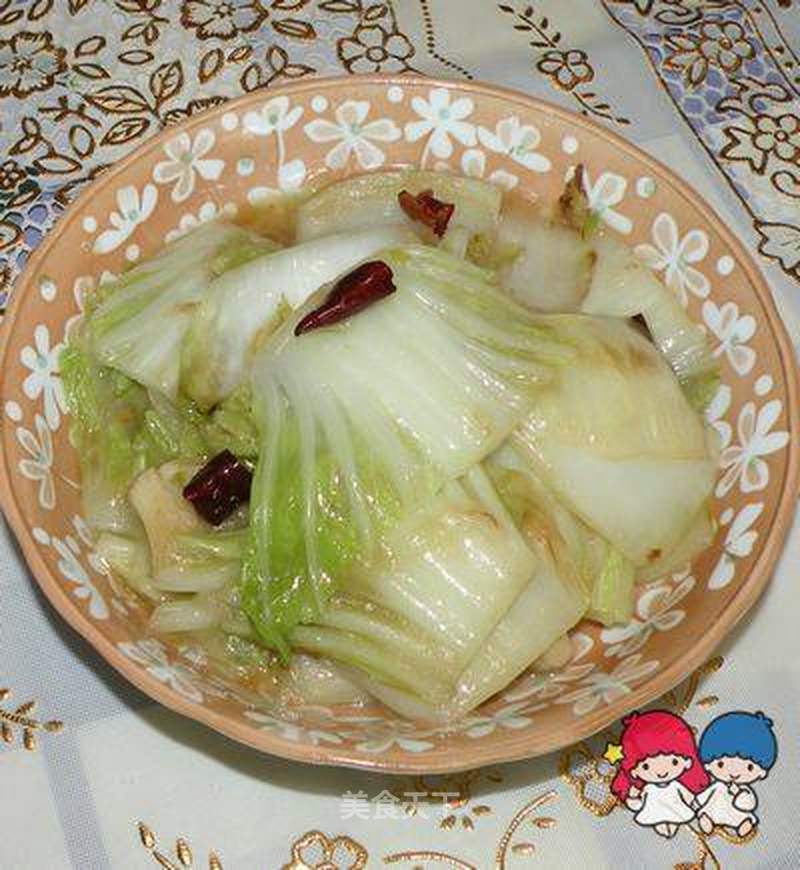 醋溜白菜的做法_醋溜白菜怎么做_菜谱_美食天下